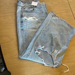 American Eagle Outfitters Light Blue High Rise Jeans